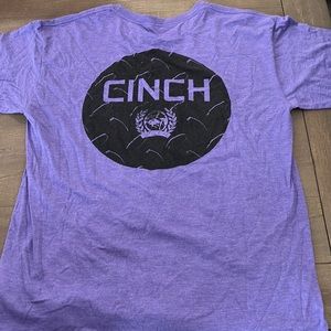 Purple Large Cinch Shirt